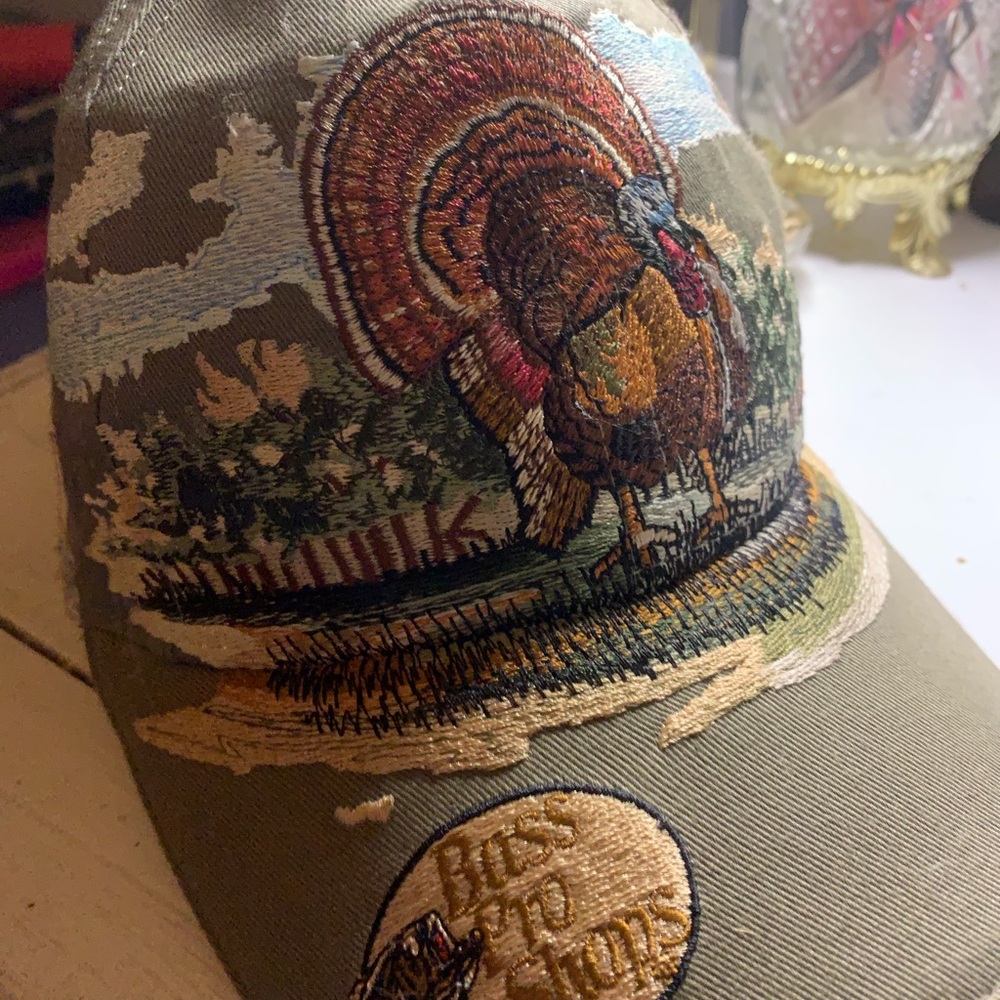 Bass Pro Shops Camouflage Turkey Embroidered Hat